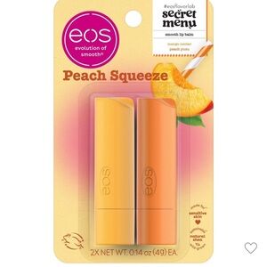 EOS Mango Nectar and Peach Yuzu Lip Balm Set